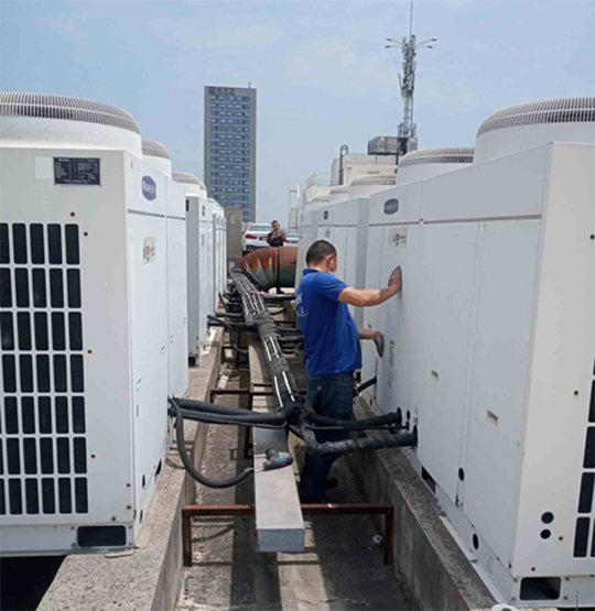 四平市中央空调制热和不制冷系统维修方法